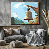 Paint by Numbers Art Church Bell